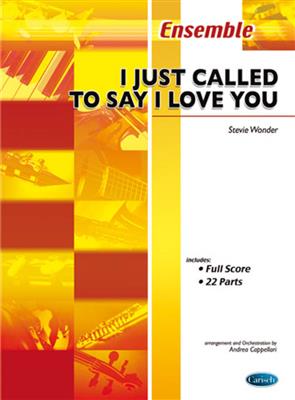 Stevie Wonder: I Just Called To Say I Love You: Ensemble à Instrumentation Variable