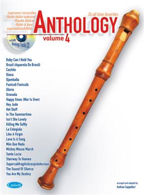 Anthology Soprano Recorder Vol. 4: (Arr. Andrea Cappellari): Flûte à Bec Soprano