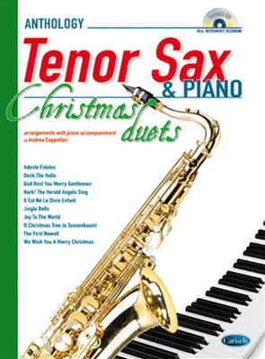 Anthology Christmas Duets (Tenor Sax & Piano): (Arr. Andrea Cappellari): Saxophone Ténor et Accomp.