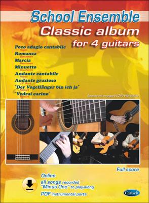 Ciro Fiorentino: Classic Album for 4 Guitars: Trio/Quatuor de Guitares