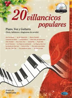 David Leiva Prados: Prados David 20 Villancicos: Piano, Voix & Guitare