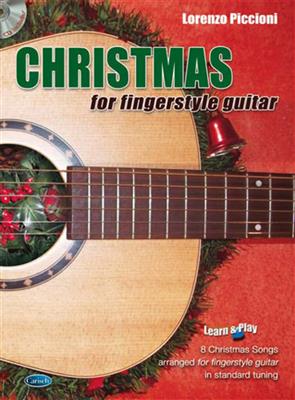 Lorenzo Piccioni: Christmas Fingerstyle Guitar: Solo pour Guitare