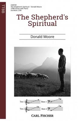 Donald Moore: The Shepherd's Spiritual: Voix Basses et Piano/Orgue