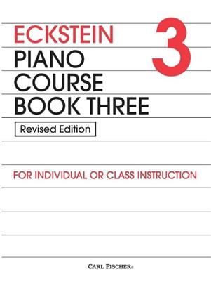 Eckstein Piano Course Book Three Band 3