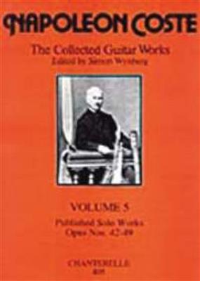 N. Coste: Guitar Works 5 (Op. 42-49): Solo pour Guitare
