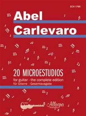 Abel Carlevaro: 20 Microestudios für Gitarre solo: Solo pour Guitare
