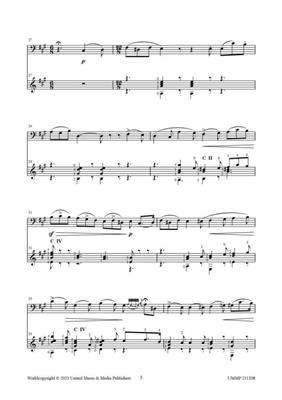 Giovanni Bottesini: Fantasia Sonumbulla for Guitar and Double Bass: (Arr. Gaetano Troccoli): Guitare et Accomp.