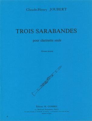 Claude-Henry Joubert: Sarabandes (3): Solo pour Clarinette