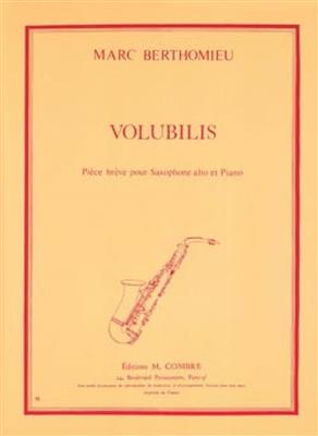 Marc Berthomieu: Volubilis: Saxophone