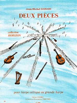 Jean-Michel Damase: Deux Pièces : Pour Gabrielle - Pauline: Harpe Celtique