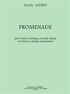 Freddy Alberti: Promenade: Solo pour Harpe