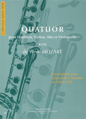 Wolfgang Amadeus Mozart: Quatuor pour hautbois, violon, alto et cello KV370: Clarinettes (Ensemble)