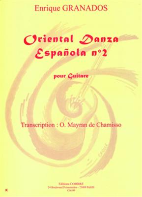 Enrique Granados: Danza espanola n°2 Oriental: Solo pour Guitare