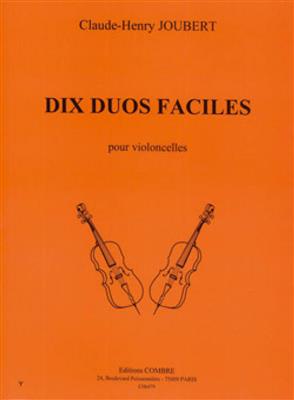 Claude-Henry Joubert: Duos faciles (10): Duo pour Violoncelles
