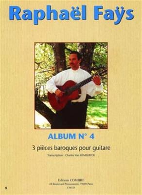Album n°4 (3 pièces baroques): Solo pour Guitare