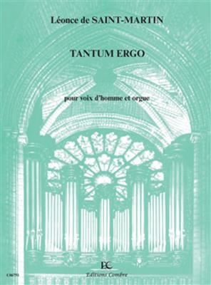 Léonce de Saint-Martin: Tantum Ergo: Voix Basses et Piano/Orgue