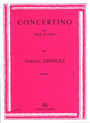 Gabriel Grovlez: Concertino: Flûte Traversière et Accomp.