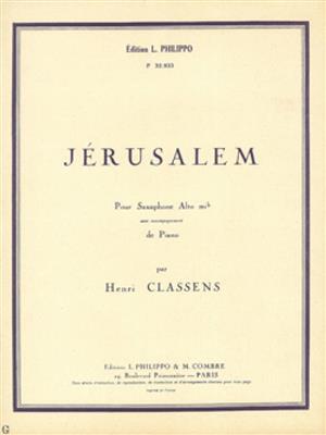Henri Classens: Jérusalem: Saxophone