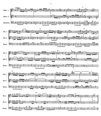 Johann Joachim Quantz: Sonata: Bois (Ensemble)