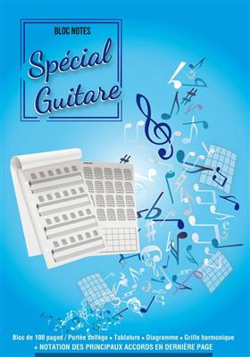 Bloc Tablature Special Guitare: Papier à Musique