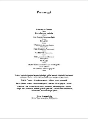 Giuseppe Verdi: La forza del destino: Partitions Vocales d'Opéra