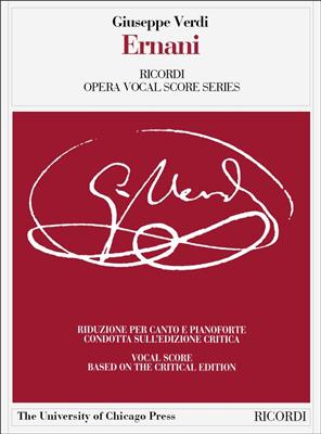 Giuseppe Verdi: Ernani: Partitions Vocales d'Opéra