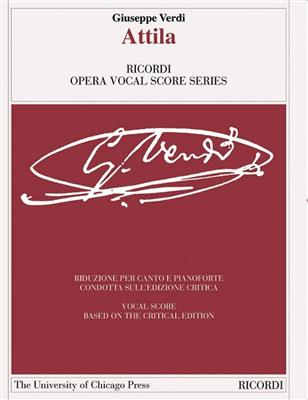 Giuseppe Verdi: Attila: Partitions Vocales d'Opéra