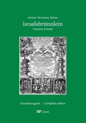 Johann Hermann Schein: Schein: Israelsbrünnlein. Fontana d'Israel: Solo pour Chant