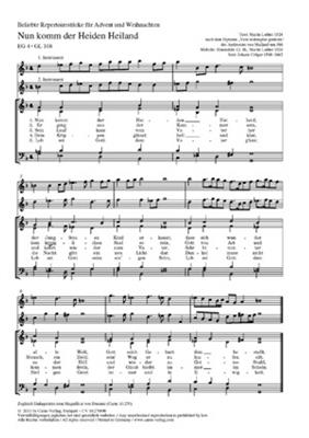 Beliebte Repertoirestücke für Advent und Weihnacht: Solo pour Chant