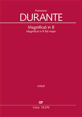 Francesco Durante: Magnificat In B: Chœur Mixte et Ensemble