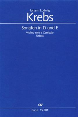Johann Ludwig Krebs: Sonaten in D und E: (Arr. Paul Horn): Violon et Accomp.