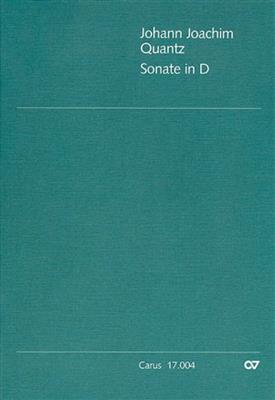 Johann Joachim Quantz: Sonate in D: (Arr. Siegfried Petrenz): Flûte Traversière et Accomp.