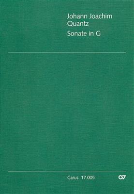 Johann Joachim Quantz: Sonate in G: (Arr. Siegfried Petrenz): Flûte Traversière et Accomp.