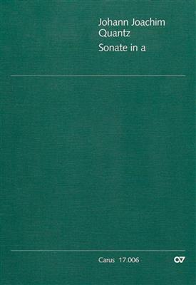 Johann Joachim Quantz: Sonate in a: (Arr. Siegfried Petrenz): Flûte Traversière et Accomp.