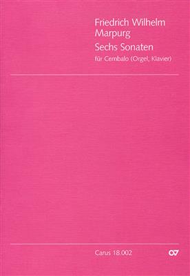 Friedrich Wilhelm Marpurg: Marpurg: Sechs Sonaten [1756]: Orgue