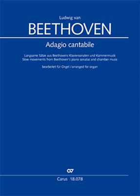 Ludwig van Beethoven: Adagio Cantabile: (Arr. Andreas Grasle): Orgue