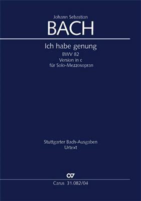 Johann Sebastian Bach: Ich habe genung [I]: (Arr. Paul Horn): Ensemble de Chambre