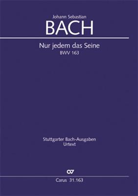 Johann Sebastian Bach: Nur jedem das Seine: (Arr. Thomas Riegler): Chœur Mixte et Ensemble