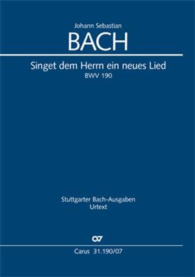 Johann Sebastian Bach: Singet dem Herrn ein neues Lied: (Arr. Masato Suzuki): Chœur Mixte et Ensemble