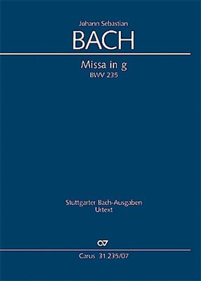 Johann Sebastian Bach: Missa in g: Chœur Mixte et Ensemble