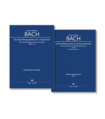 Johann Sebastian Bach: Bach- Complete recorder parts: Flûte à Bec