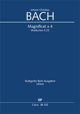 Johann Christian Bach: Magnificat a 4: (Arr. Günther Graulich): Chœur Mixte et Ensemble