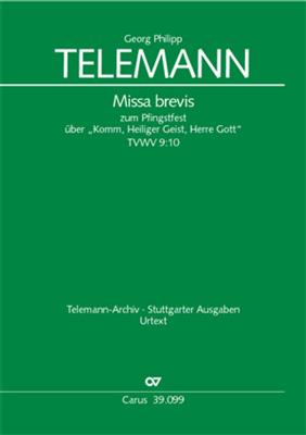 Georg Philipp Telemann: Missa brevis: Chœur Mixte et Ensemble