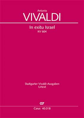 Antonio Vivaldi: In Exitu Israel: (Arr. Daniel Ivo de Oliveira): Chœur Mixte et Ensemble
