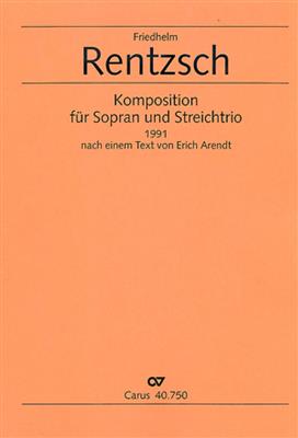 Friedhelm Rentzsch: Komposition für Sopran und Streichtrio: Ensemble de Chambre
