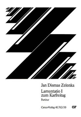 Jan Dismas Zelenka: Lamentatio III zum Karfreitag: (Arr. Paul Horn): Orchestre et Voix