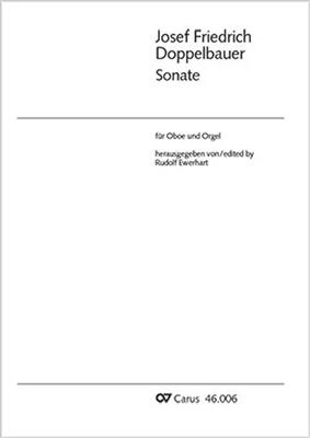 Josef Friedrich Doppelbauer: Sonate für Oboe und Orgel: Hautbois et Accomp.