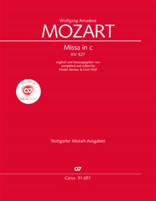 Wolfgang Amadeus Mozart: Missa in C, KV 427: (Arr. Frieder Bernius): Chœur Mixte et Ensemble