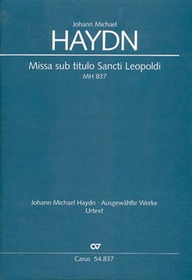 Johann Michael Haydn: Missa sub titulo Sancti Leopoldi: (Arr. Paul Horn): Voix Hautes et Ensemble