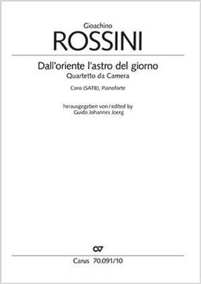 Gioachino Rossini: Dall'oriente: Chœur Mixte et Piano/Orgue